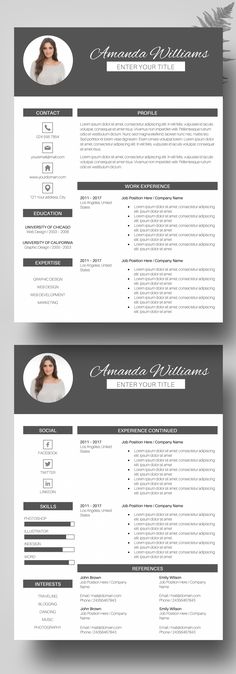 Professional Resume Template, CV Template for MS Word, Modern - free resumes to download Professional Resume Template, CV Template for MS Word, Modern - free resumes to download