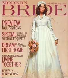 Spiegel 1971 Wedding Dresses Through The Ages Their Modern Bride Cover Vintage Designer Fashion From 1972