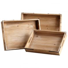 Cyan Design 01535 2 Piece Graham Rectangular Trays