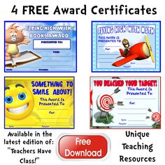 13 best awards and certificates for elementary school teachers