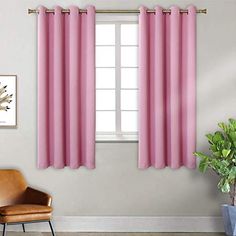 52-inch Wide By 63-inch Drop NICETOWN Pink Blackout Curtains for Girls Baby Pink Eyelet Top Cut Out Star Pattern Panels Match Net White Voile for Romantic Princess Nursery Bedroom 2 Pieces