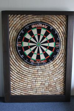 Great Use Of Wine Corks The Outdoors Pinterest Cork Wine Cork Dartboard Backer Room Décor By Olddogoriginals