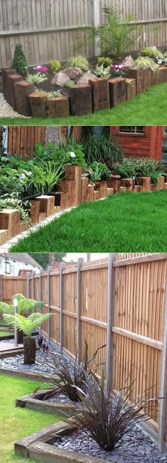 Create Awesome Garden Edging to Improve Your Curb Appeal Garden Landscaping, Shaded Garden, Outdoor Living, Garten Ideen, Garten, Outdoor Gardens, Garden Yard Ideas, Garden Edging, Patio Garden