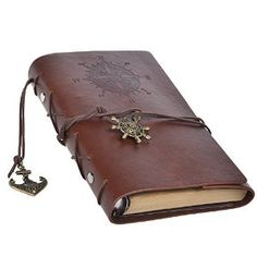 , Ruled Lines Brown Paper A6 7inches 2 Pack 6 Holes Refillable Paper for Vintage Leather Writing Journal Diary Spiral Notebook