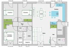 amenagement maison 110m2