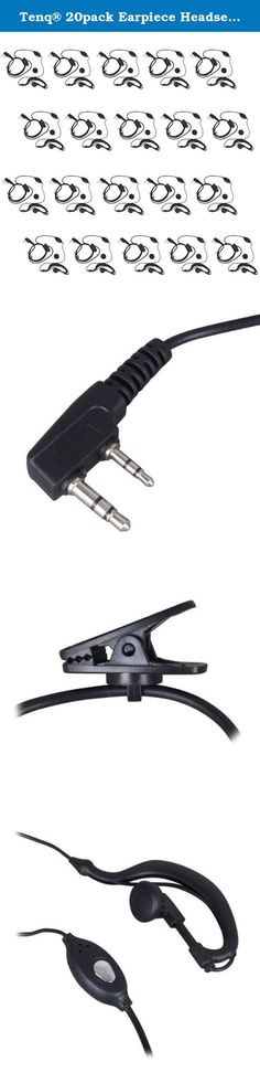 3.5MM Listen Only Acoustic Tube Earpiece Headset ..fits uniden scanners etc