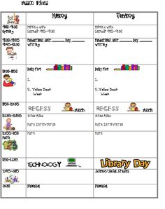 teacher lesson plan book template