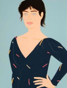 Kunstkarte Alex Katz White Impatiens 2