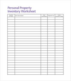 The new and improved free inventory spreadsheet templates provide an infinitely better control and management of you inventory. With options like one click entry and macros less excel sheets, these business inventory spreadsheets are smart choices to boost your management.With the ready to use blank inventory spreadsheet template for excel one can get approximately 10 customizable categories. The data fields are also completely customizable with respect to size, merging, font etc.These sprea... Free Spreadsheets, Budget Spreadsheet Template, Money Template, Printable Planner, Free Printables, Printable Tags, Home Inventory, Home Management Binder