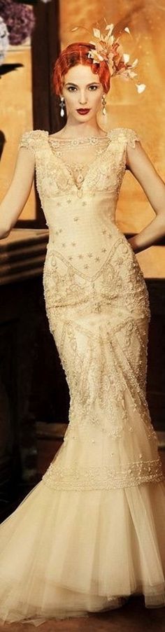 Floor-Length Gold sequin Diva/'s Pageant Gown with star burst detailing