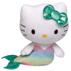 ~ MINT with MINT TAGS ~ NEW Rose ~ 6 inch Ty Beanie Baby ~ HELLO KITTY