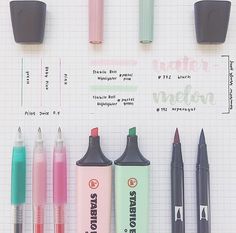 4 Pack Quality Highlighter Pens Markers School Revision Office High Lighter DW