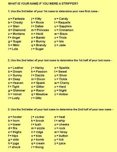 Common hooker names