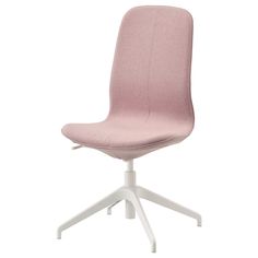 silla de escritorio rosa pastel con borde blanco ikea silla de escritorio rosa pastel con borde blanco ikea