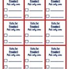 ballot template free