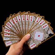 Alloy copper Playing Cards Limited Edition poker juego de naipes Rare