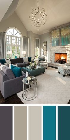 30 Elegant Living Room Colour Schemes | Pinterest | Living rooms ... 30 Elegant Living Room Colour Schemes | Pinterest | Living rooms ...