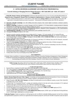 director level resumes