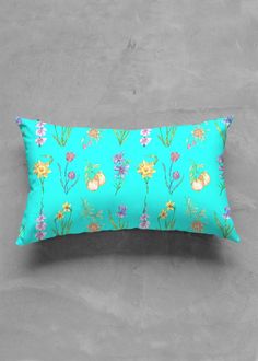 Irwin Basics Housse de Coussin en Turquoise 43 CM H X 43 cm L x 2 cm D