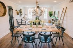 84 Best Dining Rooms Images On Pinterest In 2018 Fixer Upper