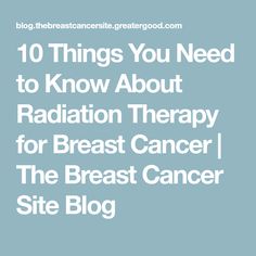 Radiation therapy admission essay