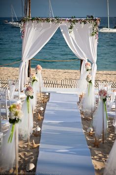 Chic Cancun Beach Wedding Weddings And Ceremony Arch Decor Me Cabo Honeymoons