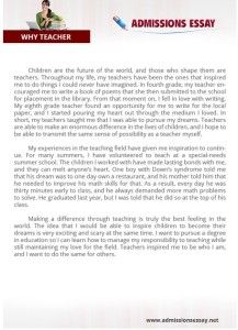 Essays on why i want to be a nurse