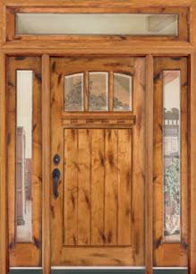 Oconee TDL 6LT 6/8 Single Knotty Alder Door w/ Sidelights and ... Oconee TDL 6LT 6/8 Single Knotty Alder Door w/ Sidelights and ...