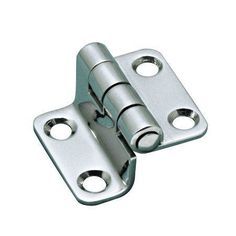 4pcs Wooden Box Hinge Antique H-Type Hinge Metal Hinge 4-Hole Flat Door Hinge Link Tablets for Jewelry Boxes Furniture Fittings Color: Black