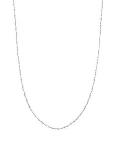 10k Sparkle-Cut Cable Chain Necklace in Yellow Gold White Gold Choice of Lengths 14 16 18 20 24 and Variety of mm Options