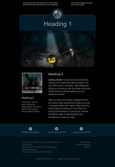 premium holiday email template for mailchimp com available for free