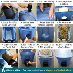 116 Best Feral Cat House Images Dog Cats Pets Feral Cat Shelter Options Instructions To Make Or Purchase Outdoor Shelters For Community