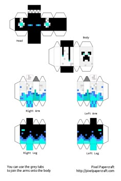 Mô hình giấy Big Warden  Minecraft  Kit168 Shop mô hình giấy