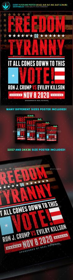 Patriotic United States of America United states, Font logo and Fonts - political brochure Patriotic United States of America United states, Font logo and Fonts - political brochure