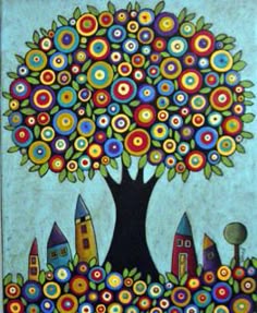 tableau artiste arbre
