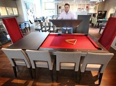 this is sucha cool idea,pool table and dining table all in one www this is sucha cool idea,pool table and dining table all in one www