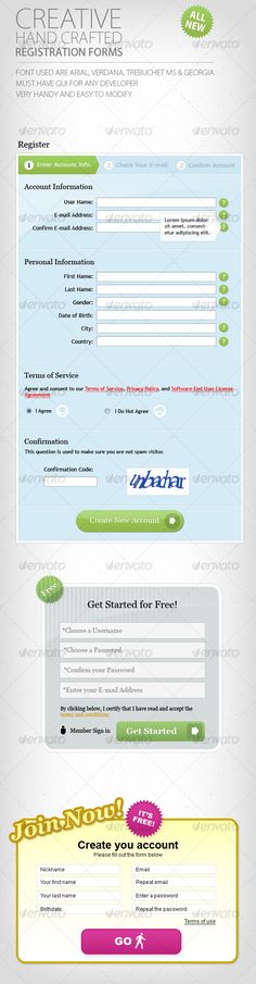 Registration Form Registration form, Adobe indesign and Font logo - new customer registration form template Registration Form Registration form, Adobe indesign and Font logo - new customer registration form template