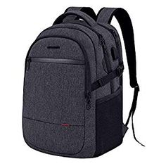 OMOUBOI Business Laptop Water Resistant Anti-Theft College Backpack with USB Charging Port 15.6 Inch Computer Backpacks