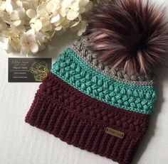 Plegable, Vpang Para Mujer Gorro De Lana Para Invierno Plegable, Vpang Para Mujer Gorro De Lana Para Invierno