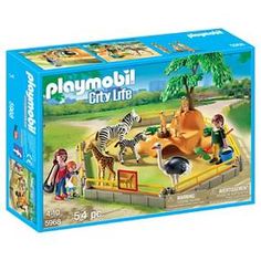 Playmobil 5047 123 Safari Set At Argos Co Uk Visit Playmobil Wild Animal Enclosure Playset