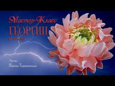 Анонс МК георгин - YouTube Цветочные Огни, Квиллинг, Растения, Вазы, Подарок, Бумажные Цветы, Праздничные Украшения, Термос, Manualidades