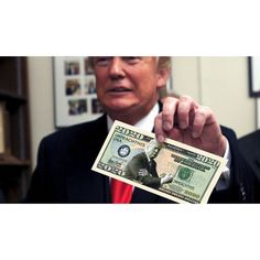 Set of 1000 Donald Trump 2020 Re-Election Presidential Novelty Dollar Bills