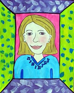 84 best elementary art self portraits images on pinterest in 2018