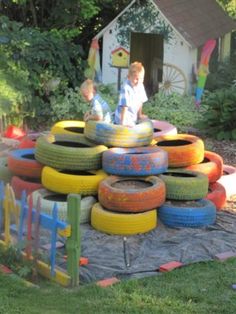 Back Garden Ideas For Kids tire playground | juegos para patio | pinterest | tire playground Back Garden Ideas For Kids tire playground | juegos para patio | pinterest | tire playground