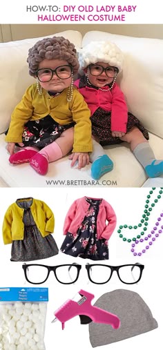 last halloween we were beyond shocked when our then six month old twins old lady costumes became an internet sensation