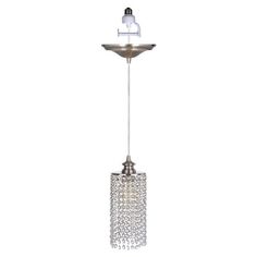 portfolio polished nickel pendant