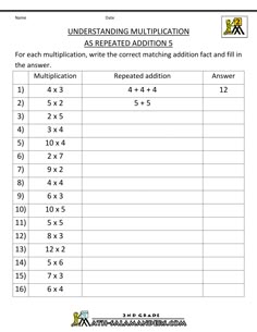 485 best multiplication worksheets images in 2019 multi digit