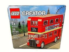 Mini-Build NEW SEALED 40220 118 pieces Free Ship.!! Lego Creator London Bus