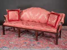 15 Best Antique Chippendale Chairs And Sofa Images On Pinterest Chinese Chippendale Style Mahogany Camel Back Roll Over Arm Sofa With Blind Fret Carved Legs