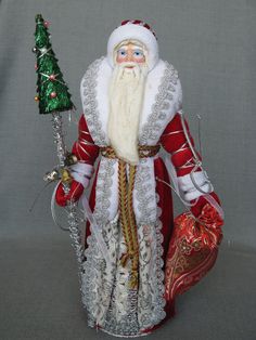 Papá Noel Smoky dekofiguren cabañita nikolausfiguren decoración